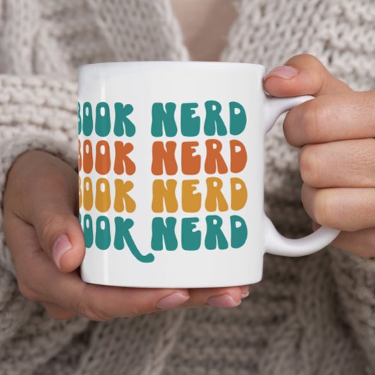 Buchen Sie Nerd Lover Geschenk Kaffeetasse