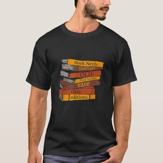 Buchen Sie Nerd nicht alt werden sie selten Ed T-Shirt (Vorderseite)