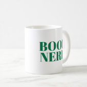 Buchen Sie Nerd Niedlich Moderne Buchliebhaber Mug Kaffeetasse (VorderseiteRechts)
