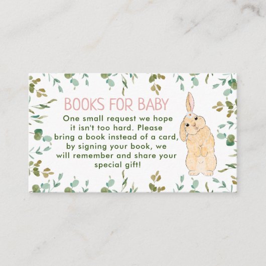 Buchen Sie Niedliche Kleine Babydusche Begleitkarte (Vorderseite)