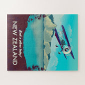 Buchen Sie noch heute ein Flugzeug! Neuseeland Puzzle (Horizontal)