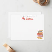 Buchen Sie Personalisiert Stationery Mitteilungska Mitteilungskarte (Vorderseite/Rückseite Beispiel)