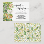 Buchen Sie Safari Animals Baby Showcard Platzkarte (Vorne/Hinten)