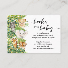 Buchen Sie Safari Animals Baby Showcard Platzkarte