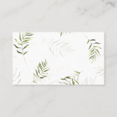 Buchen Sie Safari Baby Showcard Platzkarte (Rückseite)