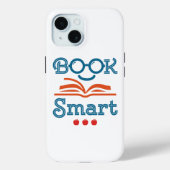 Buchen Sie Smart Funny Reading Lover Bookworm Case-Mate iPhone Hülle (Rückseite)