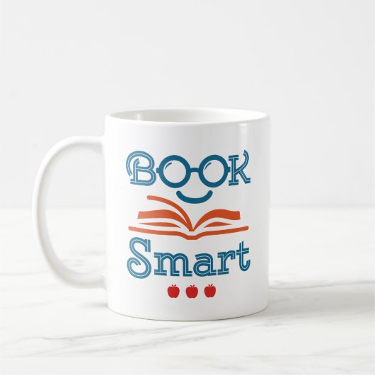 Buchen Sie Smart Funny Reading Lover Bookworm Kaffeetasse (Links)