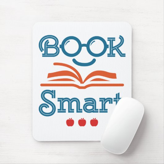 Buchen Sie Smart Funny Reading Lover Bookworm Mousepad (Mit Mouse)