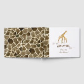 Buchen Sie Thema Baby Shower Safari Adventure Gira Gästebuch (Voll)