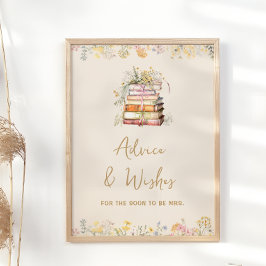 Buchen Sie Theme Boho Brautparty Ratschläge und Wü Poster