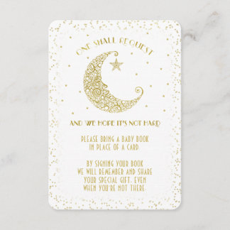 Buchen Sie Twinkle Little Star Baby Dusche Gold Begleitkarte