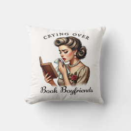 Buchen Sie über Buchen Boyfriends Vintag Kissen