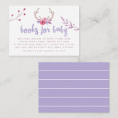 Buchen Sie Watercolor Boho Tribal Babydusche Begleitkarte (Vorne/Hinten)