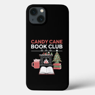 Buchen Sie Weihnachts Candy Cane Book Club Buchen Case-Mate iPhone Hülle