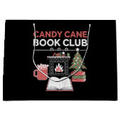 Buchen Sie Weihnachts Candy Cane Book Club Buchen Große Geschenktüte (Vorderseite)