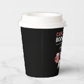 Buchen Sie Weihnachts Candy Cane Book Club Buchen Pappbecher (Rechts)