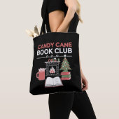 Buchen Sie Weihnachts Candy Cane Book Club Buchen Tasche (Von Nahem)