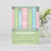 Buchen - Storybook - Kinderdusche Einladungen (Stehend Vorderseite)