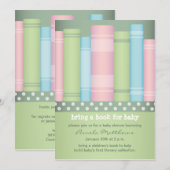 Buchen - Storybook - Kinderdusche Einladungen (Vorne/Hinten)