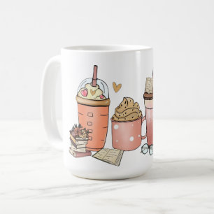 Buchen und Kaffee Lover's Delight Kaffeetasse