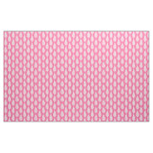 Buchenblatmuster - Pink und Weiß Stoff (Yard (91,4 cm))