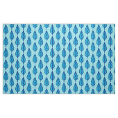 Buchenblattmuster - Himmelsblau Stoff (Fat Quarter (45,7 x 55,9 cm))