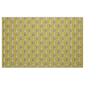 Buchenblattmuster - Kamelbraun und braun Stoff (Fat Quarter (45,7 x 55,9 cm))