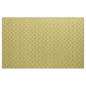 Buchenblattmuster - Kamelbraun und braun Stoff (Yard (91,4 cm))