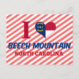 Buchengebirge, North Carolina Postkarte