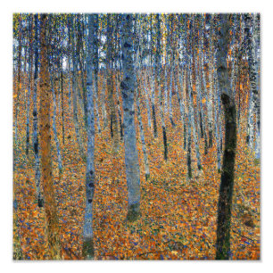 Buchenhain I Gustav Klimt Fotodruck