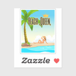 Buchenkönigin Aufkleber