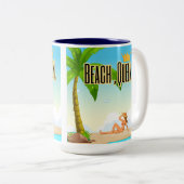 Buchenkönigin Zweifarbige Tasse (VorderseiteRechts)