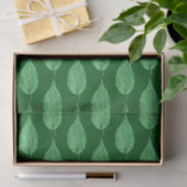 Buchenleaf Chalk Print, Deep Emerald Green Seidenpapier (Geschenk)