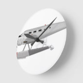 Buchenmodell 18 auf Floats Runde Wanduhr (Winkel)