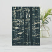 Buchenwald-Natur-Foto Feiertagskarte (Stehend Vorderseite)