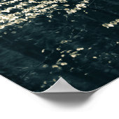 Buchenwald-Natur-Foto Poster (Ecke)