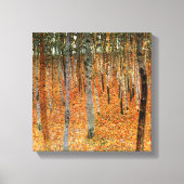 Buchenwald von Gustav Klimt Kunstkunst Canvas Prin Leinwanddruck (Vorderseite)
