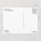 Buchenwald von Gustav Klimt Postkarte (Rückseite)