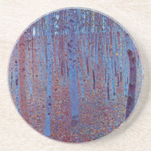 Buchenwald von Gustav Klimt Untersetzer