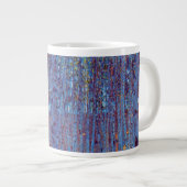 Buchenwald von Gustav Klimt, Vintager Jugendstil Jumbo-Tasse (Vorderseite Rechts)