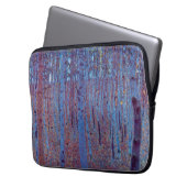 Buchenwald von Gustav Klimt, Vintager Jugendstil Laptopschutzhülle (Vorderseite Links)