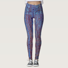 Buchenwald von Gustav Klimt, Vintager Jugendstil Leggings