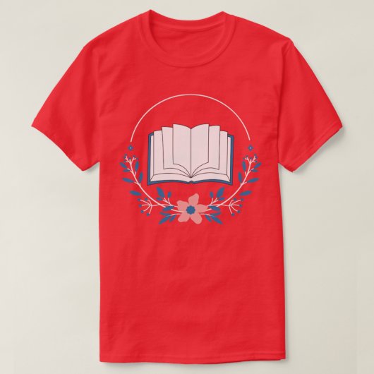 Bücher 127 T-Shirt (Design vorne)