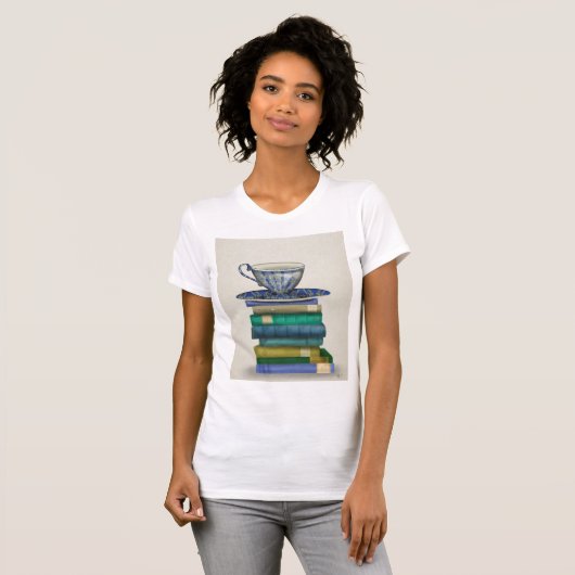 Bücher 2 T-Shirt (Vorne ganz)