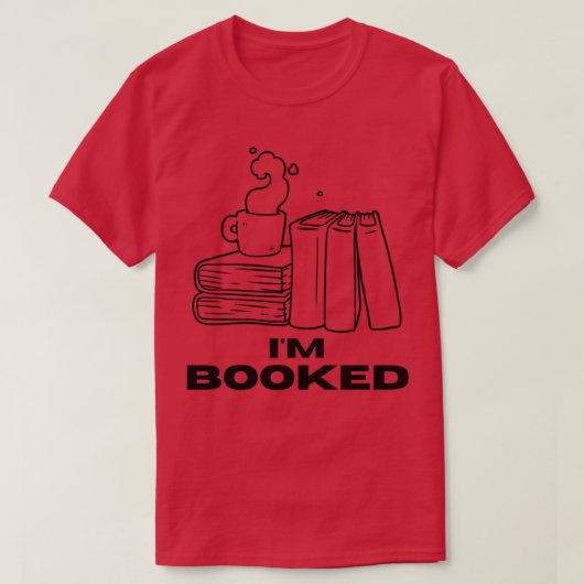 Bücher 89 T-Shirt (Design vorne)