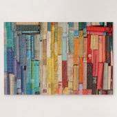 Bücher aller Farben Puzzle (Horizontal)