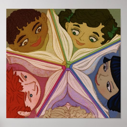 Bücher ansehen poster (Vorne)