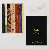 Bücher ATC Visitenkarte (Vorne/Hinten)