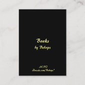 Bücher ATC Visitenkarte (Rückseite)