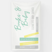 Bücher Baby Shower Banner (Vertikal)